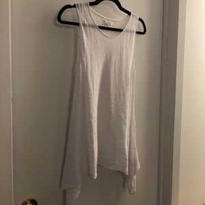 Eileen Fischer White Linen Tank